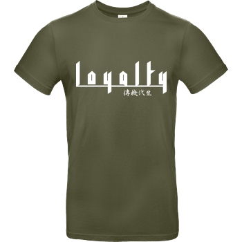 Markey Markey - Loyalty chinese T-Shirt B&C EXACT 190 - Khaki
