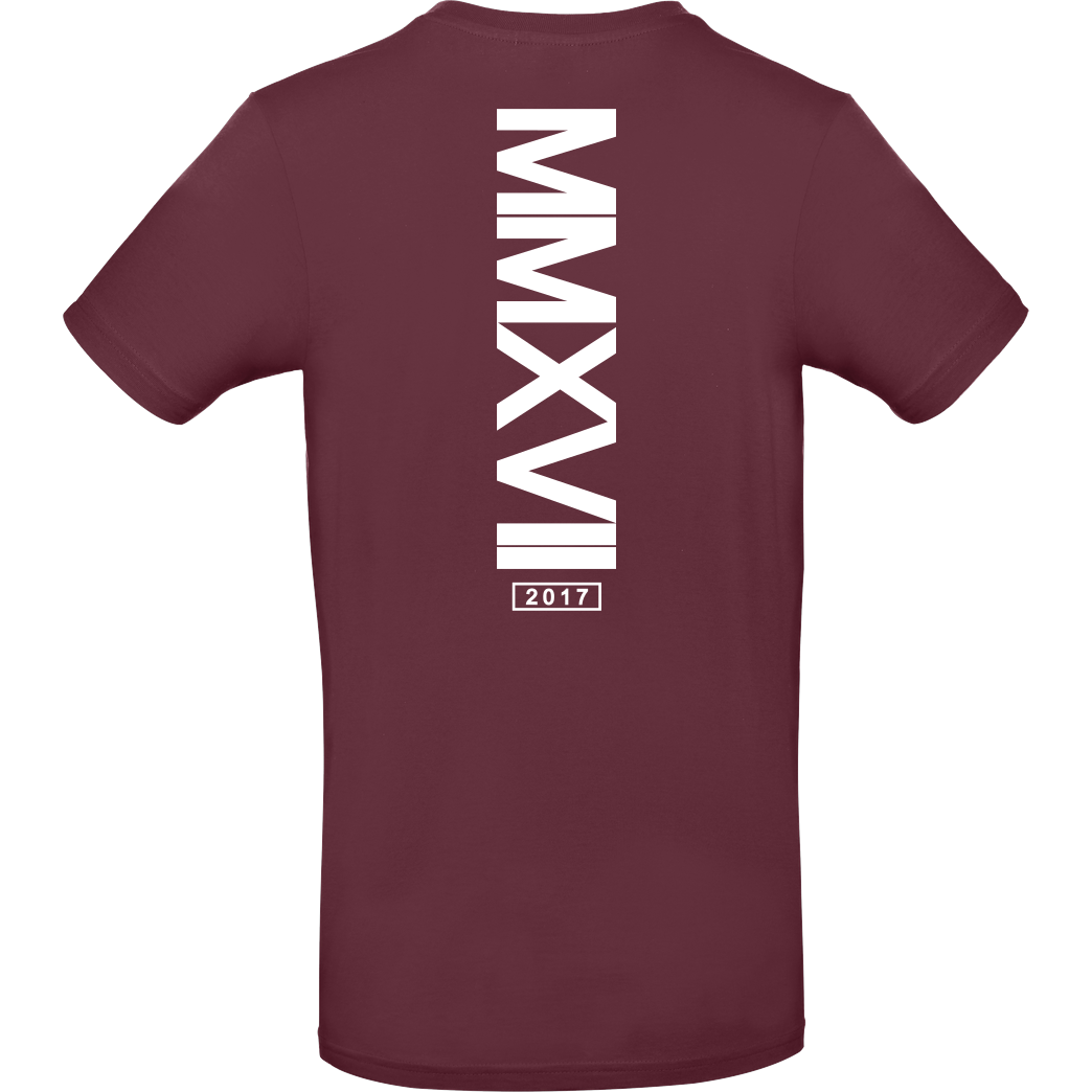 Markey Markey - MMXVI T-Shirt B&C EXACT 190 - Burgundy