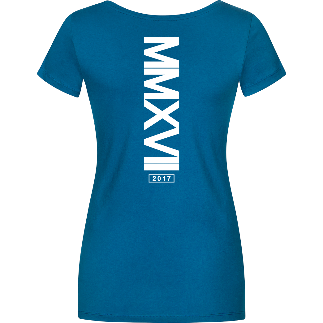 Markey Markey - MMXVI T-Shirt Girlshirt petrol