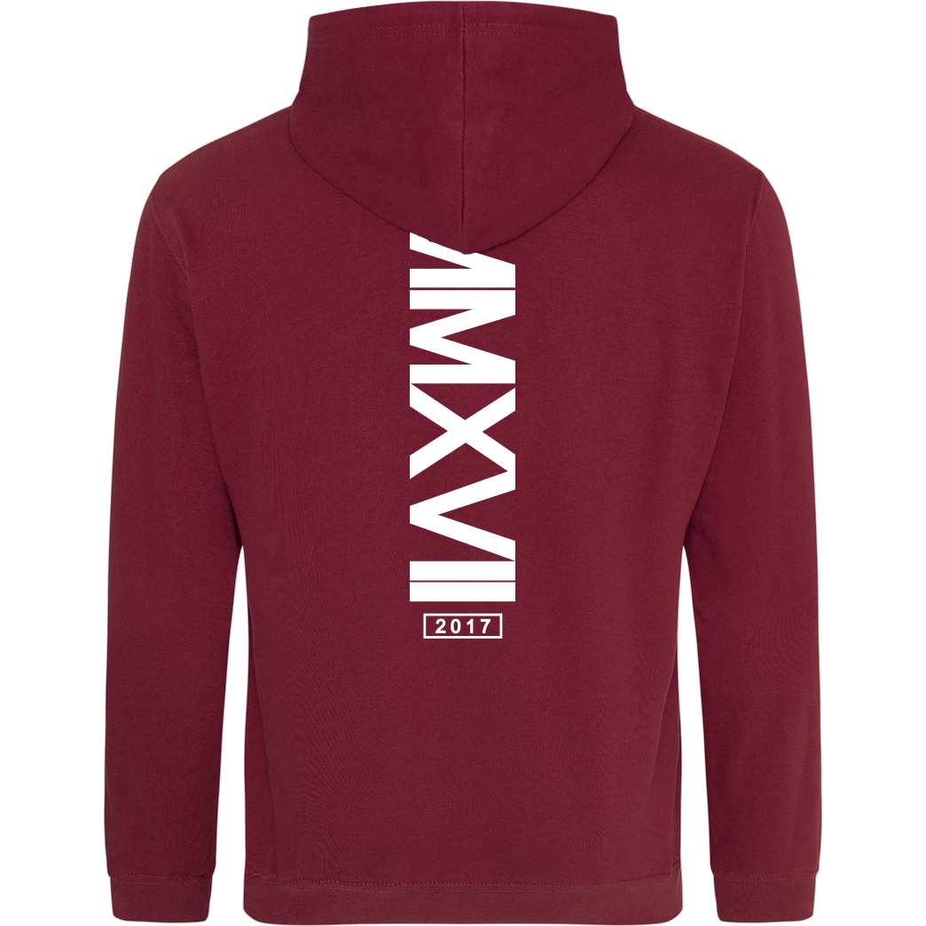 Markey Markey - MMXVI Sweatshirt JH Hoodie - Bordeaux