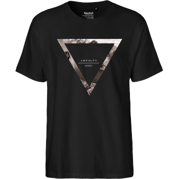 Markey Markey - Triangle T-Shirt Fairtrade T-Shirt - black