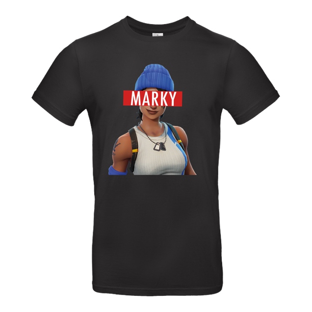 Marky - Frau - T-Shirt - B&C EXACT 190 - Black