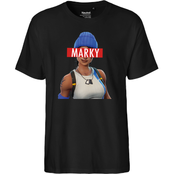 Marky - Frau Fairtrade T-Shirt - black