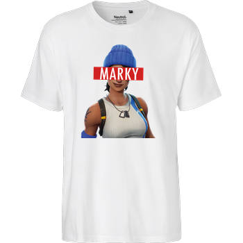 Marky - Frau Fairtrade T-Shirt - white