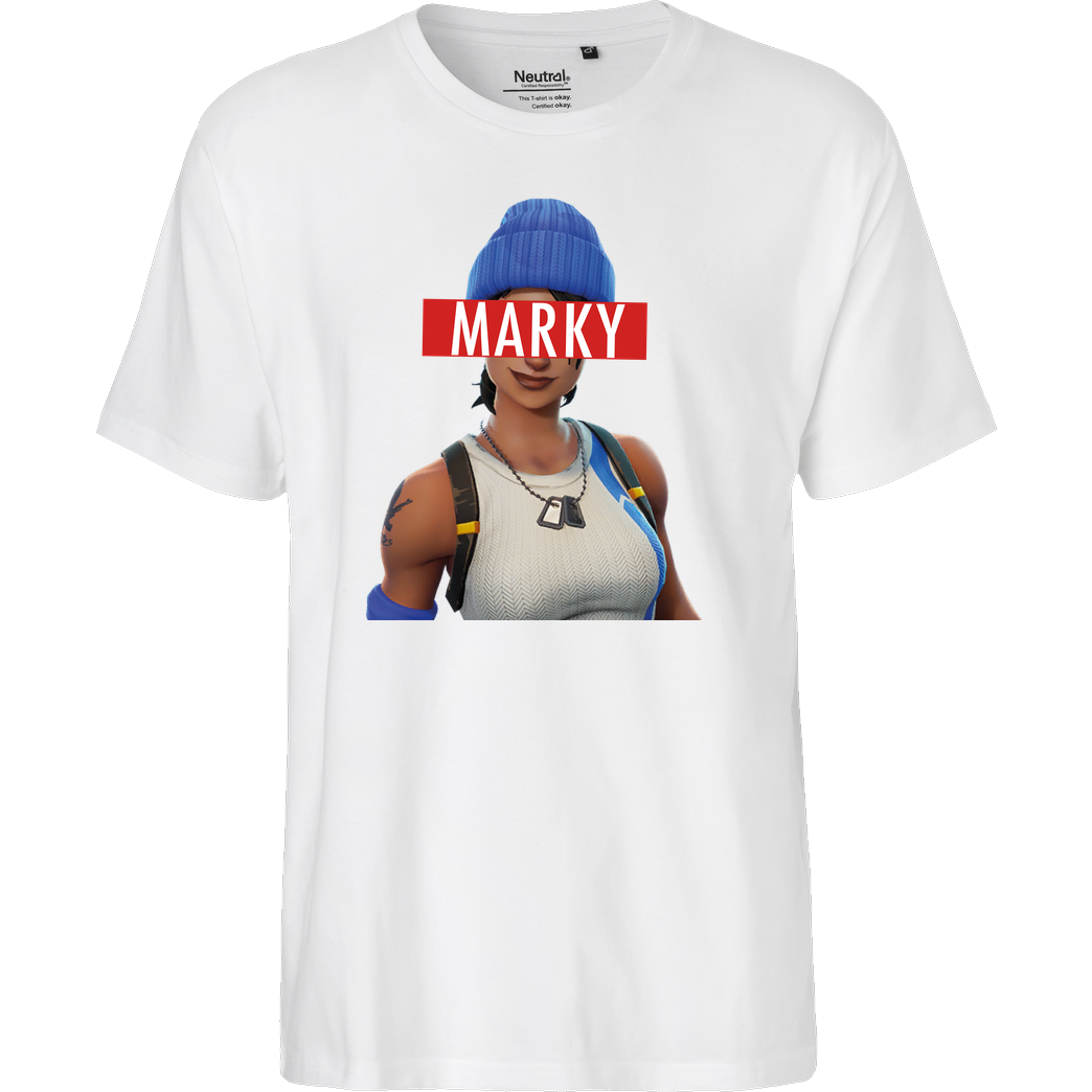 Marky Marky - Frau T-Shirt Fairtrade T-Shirt - white