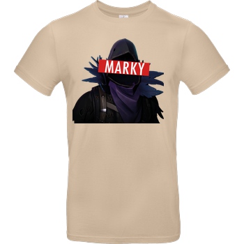 Marky Marky - Raabe T-Shirt B&C EXACT 190 - Sand