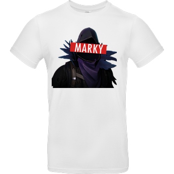 Marky Marky - Raabe T-Shirt B&C EXACT 190 -  White