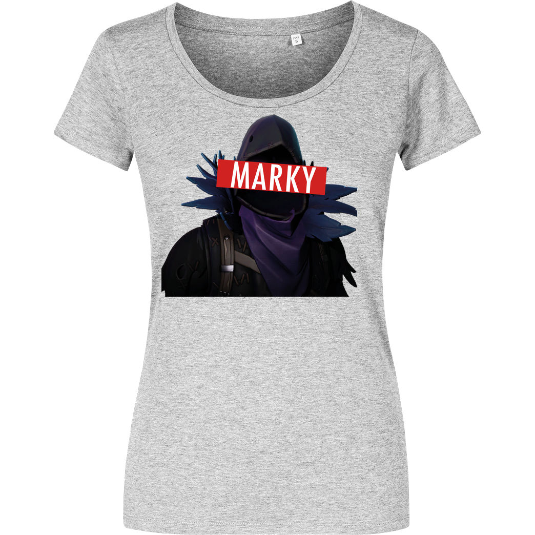Marky Marky - Raabe T-Shirt Girlshirt heather grey