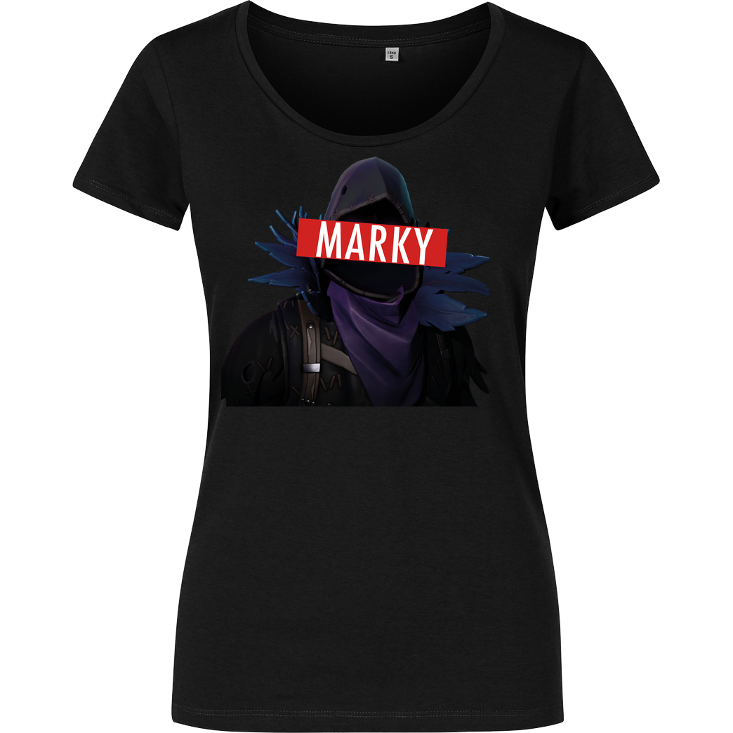 Marky Marky - Raabe T-Shirt Girlshirt schwarz