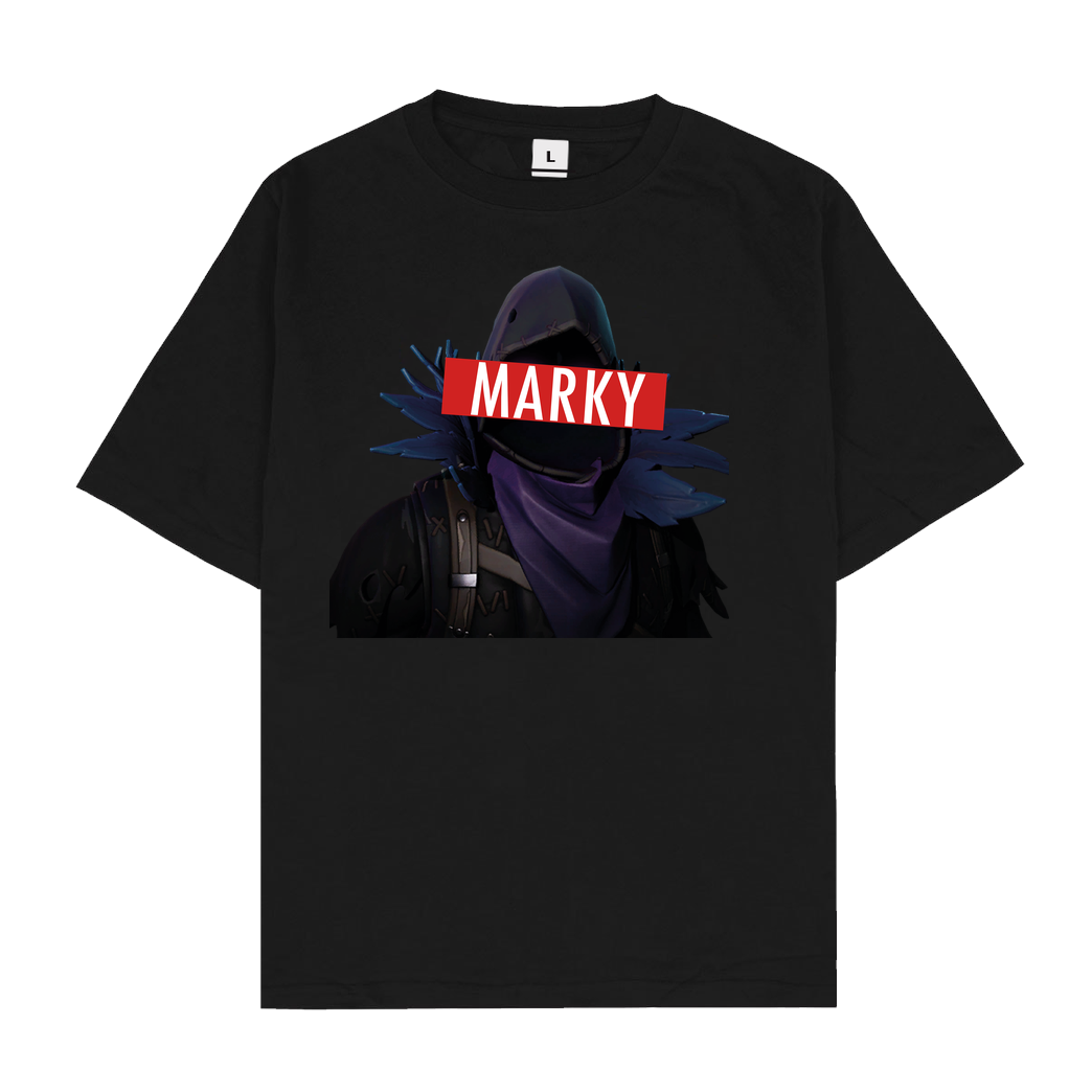 Marky Marky - Raabe T-Shirt Oversize T-Shirt - Black