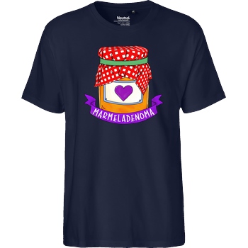 Marmeladenoma Marmeladenoma - Logo T-Shirt Fairtrade T-Shirt - navy
