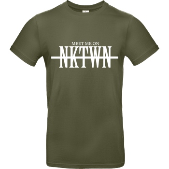 MarselSkorpion MarselSkorpion- Meet me on Nuketown T-Shirt B&C EXACT 190 - Khaki