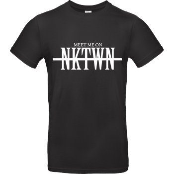 MarselSkorpion MarselSkorpion- Meet me on Nuketown T-Shirt B&C EXACT 190 - Black