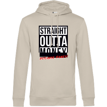MasterTay - Straight outta money (because games) B&C HOODED INSPIRE - Off-White