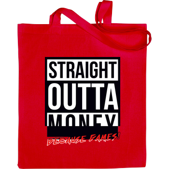 MasterTay - Straight outta money (because games) Bag Red
