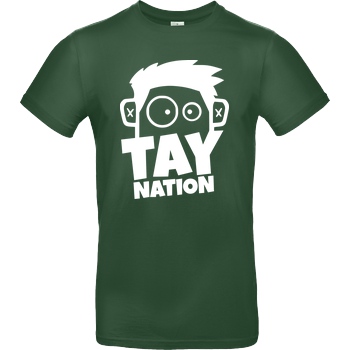 MasterTay MasterTay - Tay Nation 2.0 T-Shirt B&C EXACT 190 -  Bottle Green