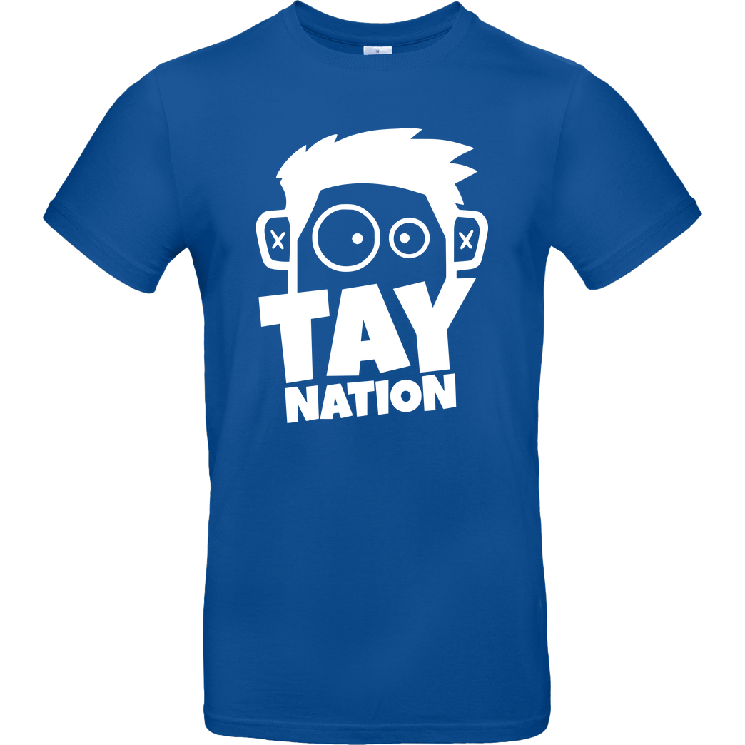 MasterTay MasterTay - Tay Nation 2.0 T-Shirt B&C EXACT 190 - Royal Blue