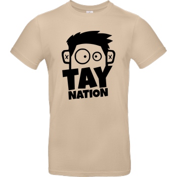 MasterTay MasterTay - Tay Nation 2.0 T-Shirt B&C EXACT 190 - Sand