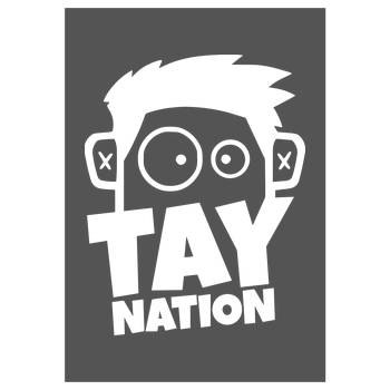 MasterTay - Tay Nation 2.0 Art Print grey