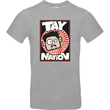 MasterTay MasterTay - Tay Nation T-Shirt B&C EXACT 190 - heather grey