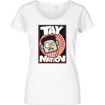MasterTay - Tay Nation Girlshirt weiss
