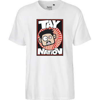 MasterTay - Tay Nation Fairtrade T-Shirt - white