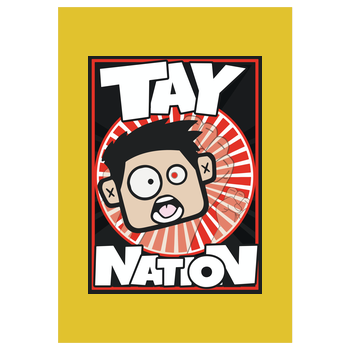 MasterTay - Tay Nation Art Print yellow