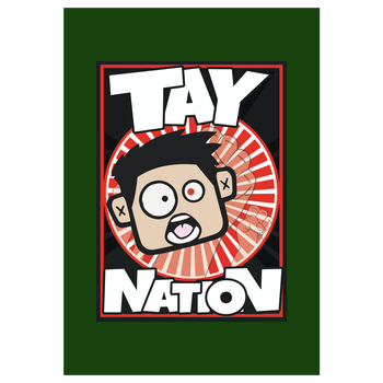 MasterTay - Tay Nation Art Print green