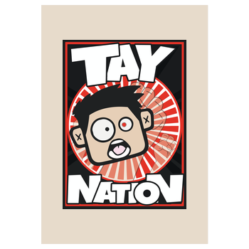 MasterTay - Tay Nation Art Print sand