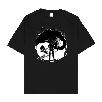 Matt Lee Matt Lee - Awaken your power T-Shirt Oversize T-Shirt - Black