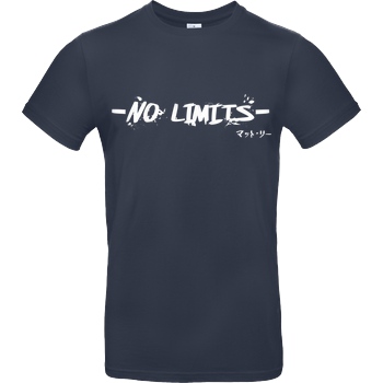 Matt Lee Matt Lee - No Limits T-Shirt B&C EXACT 190 - Navy