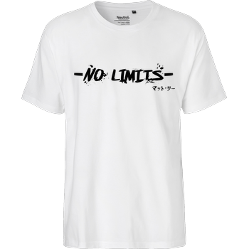 Matt Lee - No Limits Fairtrade T-Shirt - white