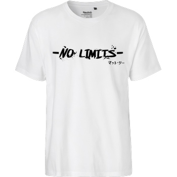 Matt Lee Matt Lee - No Limits T-Shirt Fairtrade T-Shirt - white