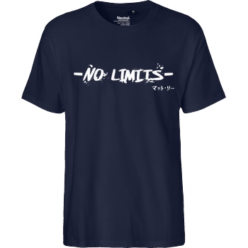 Matt Lee Matt Lee - No Limits T-Shirt Fairtrade T-Shirt - navy