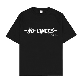 Matt Lee Matt Lee - No Limits T-Shirt Oversize T-Shirt - Black
