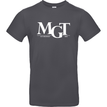 MaxGamingTV MaxGamingTV - MGT Casual T-Shirt B&C EXACT 190 - Dark Grey