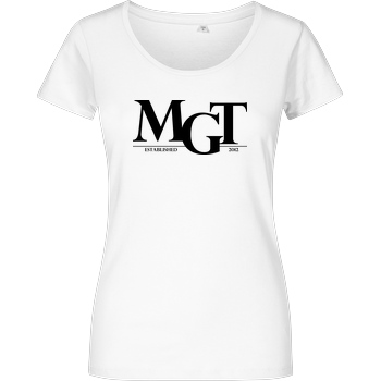 MaxGamingTV MaxGamingTV - MGT Casual T-Shirt Girlshirt weiss