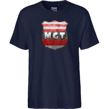MaxGamingTV MaxGamingTV - MGT Wappen T-Shirt Fairtrade T-Shirt - navy