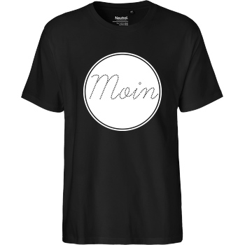 Miamouz Mia - Moin im Kreis T-Shirt Fairtrade T-Shirt - black