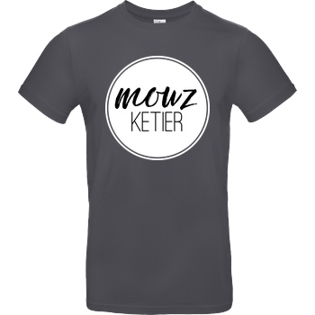 Miamouz Mia - Mouzketier im Kreis T-Shirt B&C EXACT 190 - Dark Grey