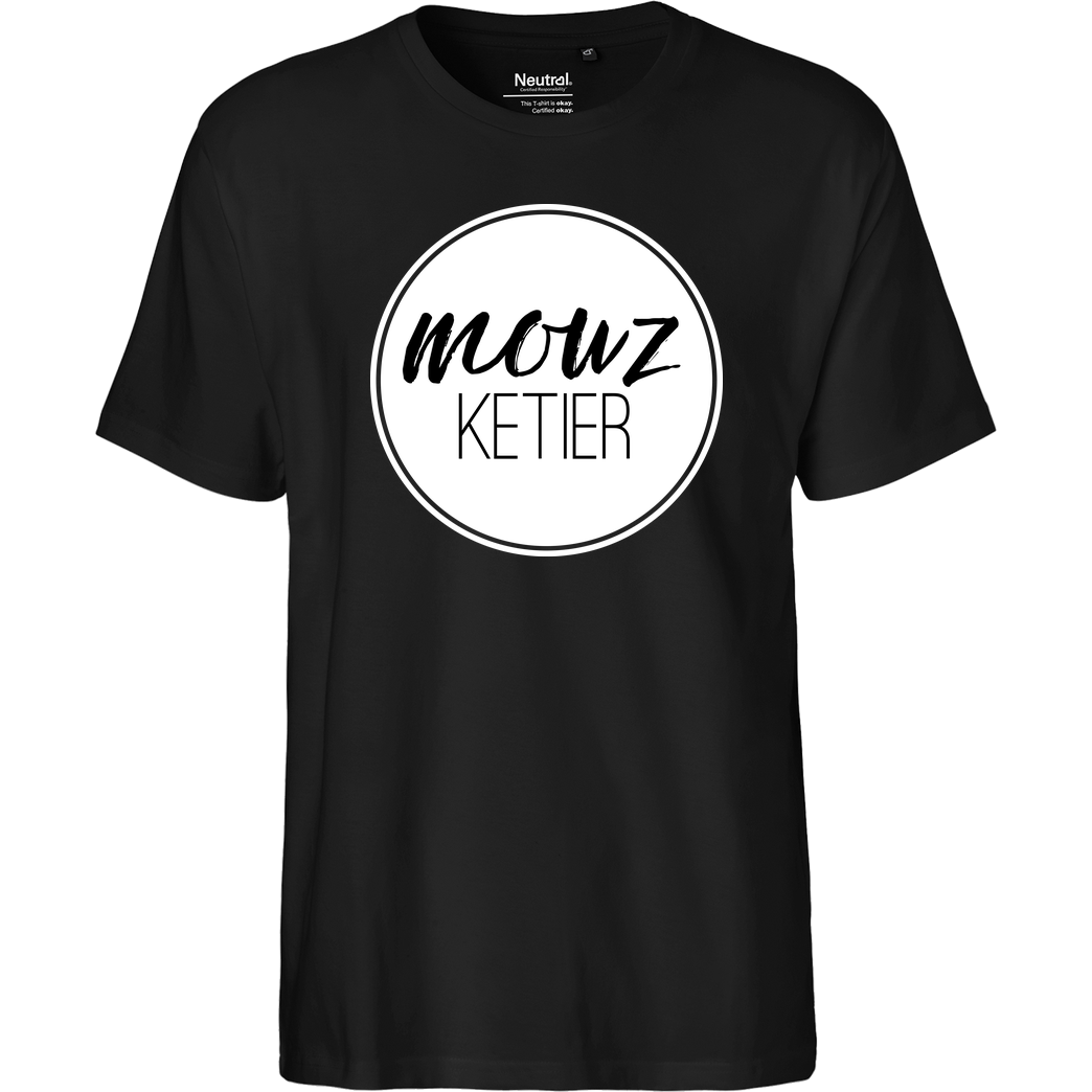 Miamouz Mia - Mouzketier im Kreis T-Shirt Fairtrade T-Shirt - black