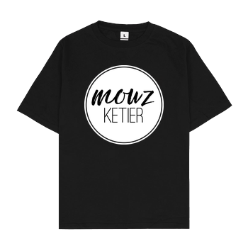 Mia - Mouzketier im Kreis Oversize T-Shirt - Black