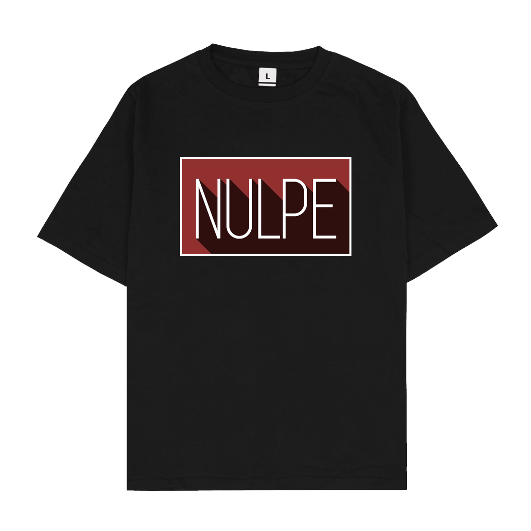 Miamouz Mia - Nulpe mit Schatten T-Shirt Oversize T-Shirt - Black