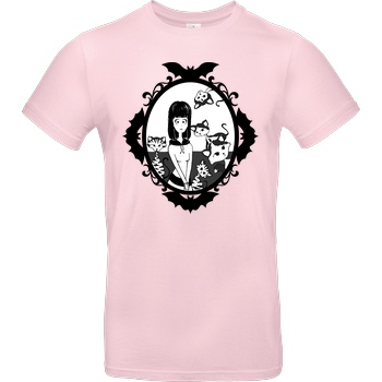 Miamouz Miamouz - Portrait T-Shirt B&C EXACT 190 - Light Pink