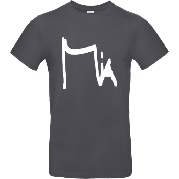 Miamouz Miamouz - Unterschrift T-Shirt B&C EXACT 190 - Dark Grey