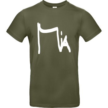 Miamouz Miamouz - Unterschrift T-Shirt B&C EXACT 190 - Khaki