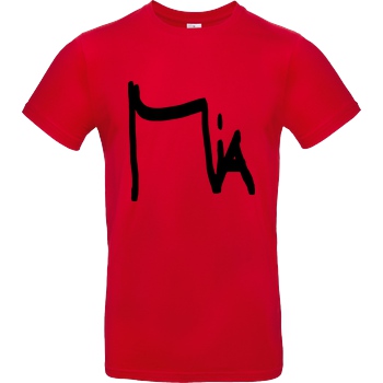 Miamouz Miamouz - Unterschrift T-Shirt B&C EXACT 190 - Red