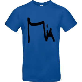 Miamouz Miamouz - Unterschrift T-Shirt B&C EXACT 190 - Royal Blue