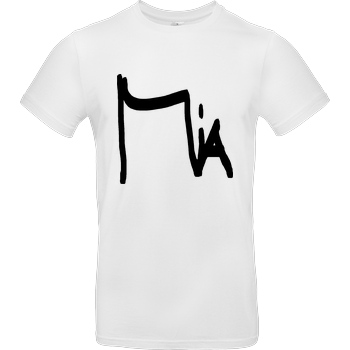 Miamouz Miamouz - Unterschrift T-Shirt B&C EXACT 190 -  White