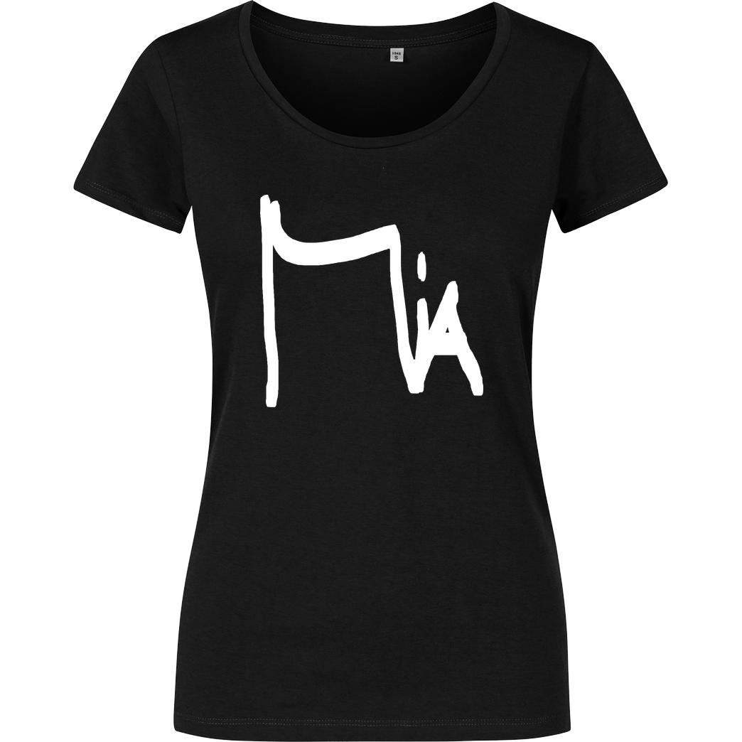 Miamouz Miamouz - Unterschrift T-Shirt Girlshirt schwarz